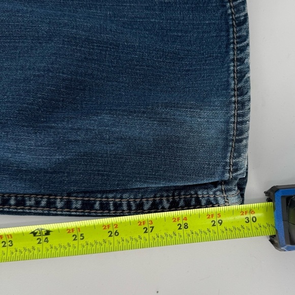 Silver Jeans Co AIKO Mid Boot Super Stretch Denim Jeans - Picture 11 of 15